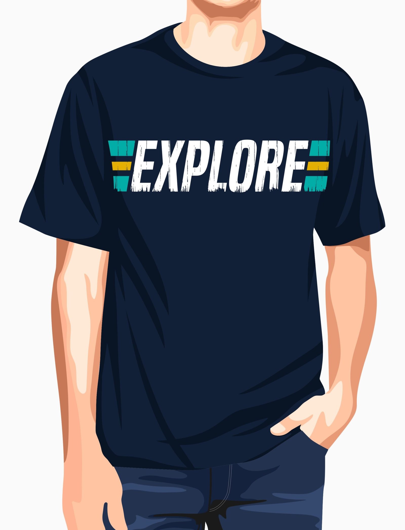 Plain T-Shirt – Perfect for Custom Printing