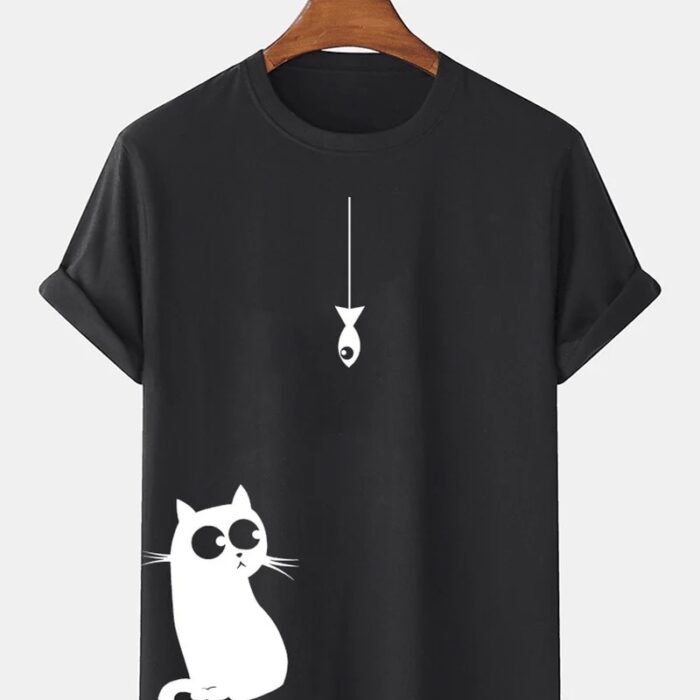 Classic Black T-Shirt – Premium Cotton Casual Wear