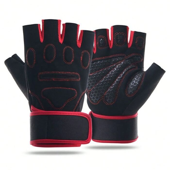 Gym Workout Gloves – Padded Palm Support